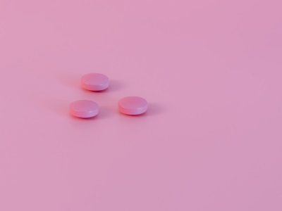 Stabilizer Excipients Pink Pills on Pink Background