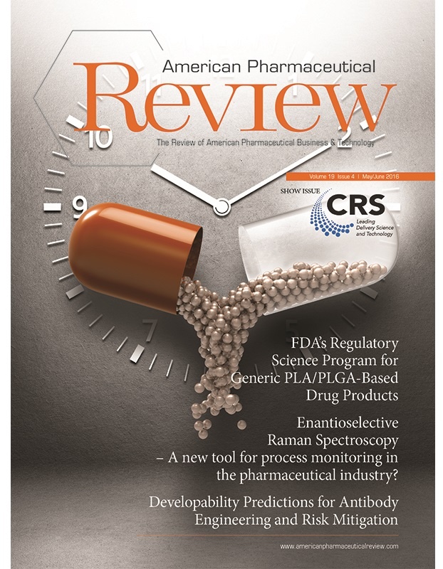 May/June 2016 American Pharmaceutical Review The Review of American
