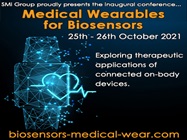 Medical Wearables for Biosensors USA Conference 2021