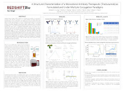 A Structural Characterization of a Monoclonal Antibody Therapeutic (Trastuzumab) as Formulated and Under Multiple Conjugation Paradigms