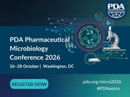 PDA Pharmaceutical Microbiology Conference 2026