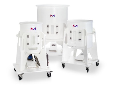 Mobius® Power MIX 100, 200, 500 L HDPE single-use mixing systems from ...